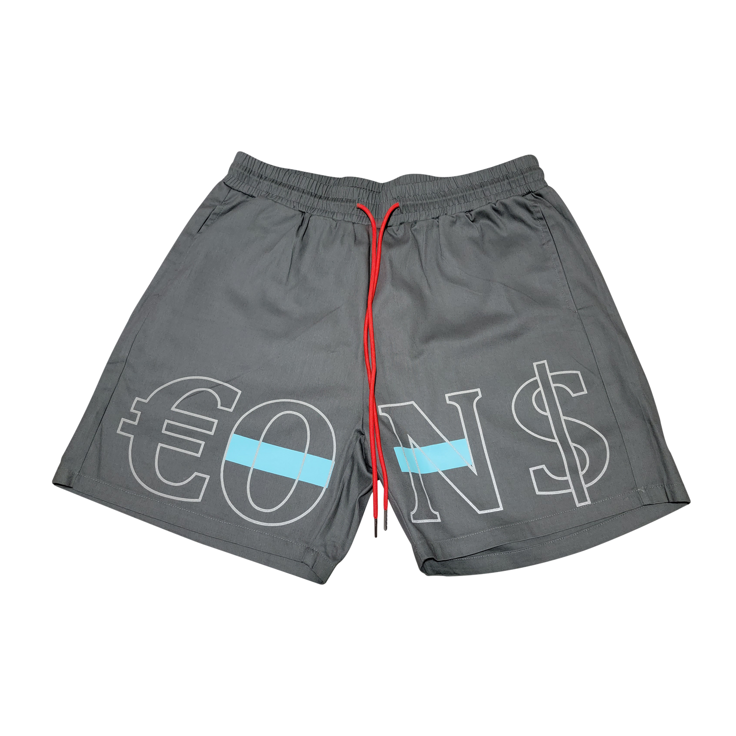 €ON$ Money Shorts - Gray